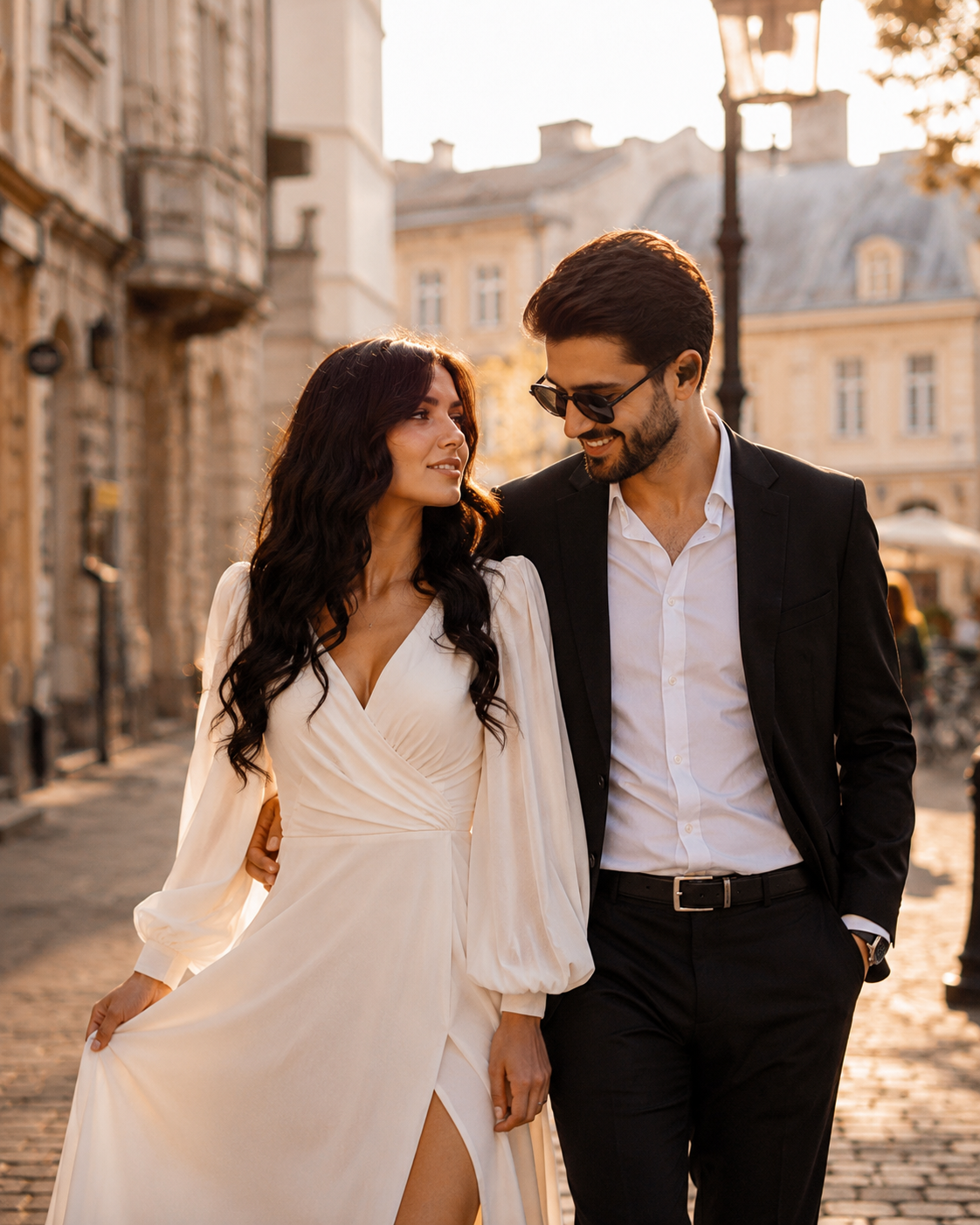 Love story зйомка пари в місті
